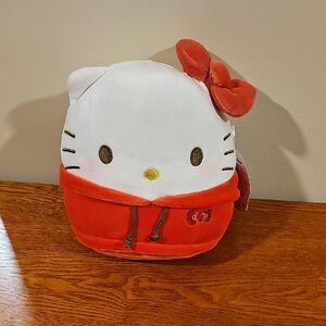 Squishmallows Hello Kitty Red and White Plush